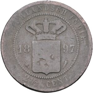 2 1/2 cent 1897 - Vilhelmina