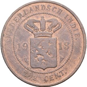 2 1/2 cent 1913 - Vilhelmina