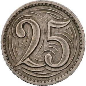 25 haléř 1933