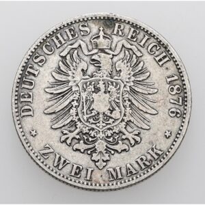 2 Marka 1876 D, Ludvig II. von Bayern