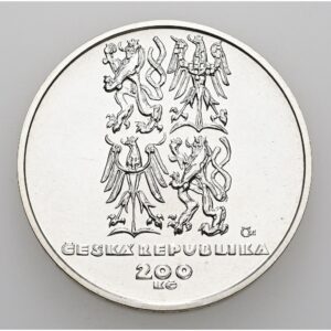 200 koruna 1999, 50. založení Organizace Severoatlantické smlouvy NATO.