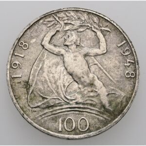 50 koruna 1948- 3. výročí Pražského povstání.