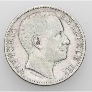 2 Lira 1905 , Emanuel III.- Itálie