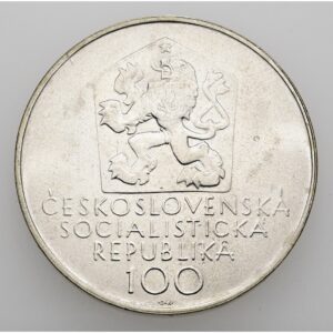 100 Koruna 1971- 100. výročí úmrtí Josefa Mánese