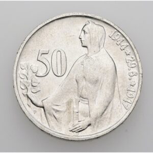 50 Koruna 1947- 3.výročí Slovenského národního povstání