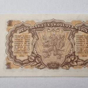 1 koruna 1953