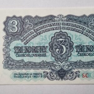 3 koruna 1953