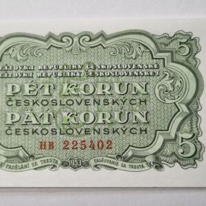 5 koruna 1953