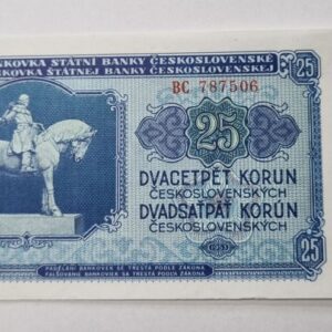 25 koruna 1953